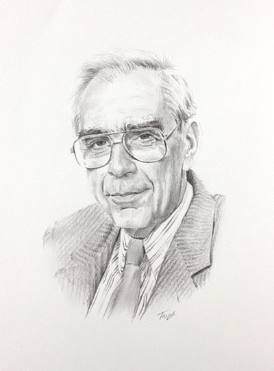 Dr Charles Keith Prout Portrait by Simon Taylor